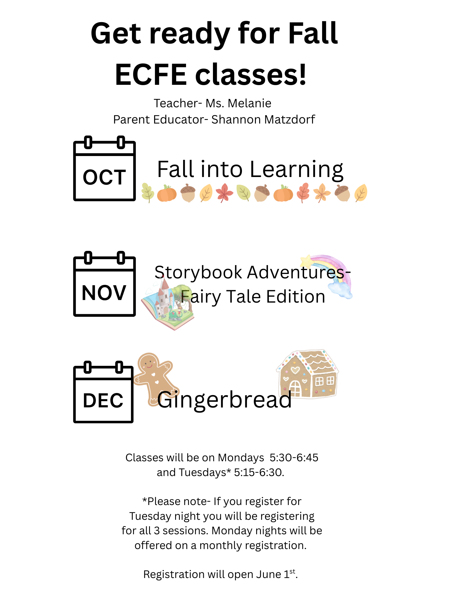 ECFE flyer