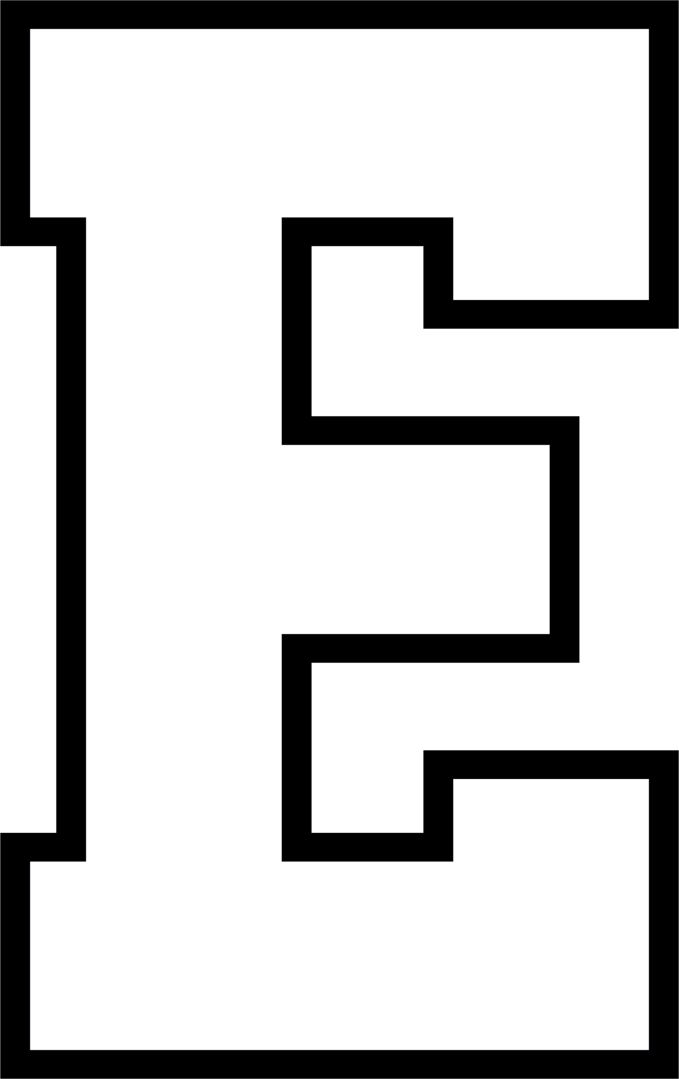 E White